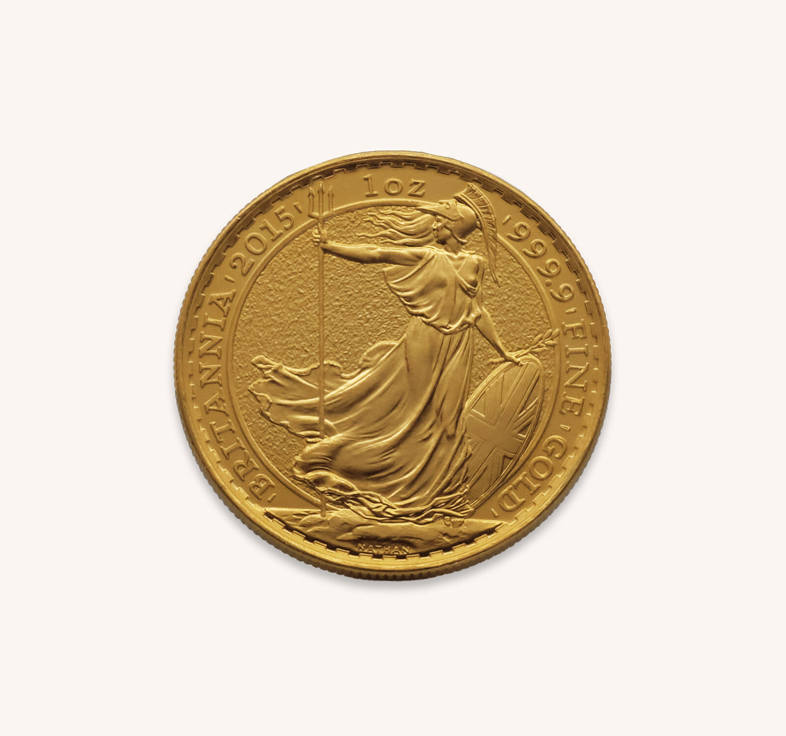 Moneda 100 Libras Britannia 1oz. Oro