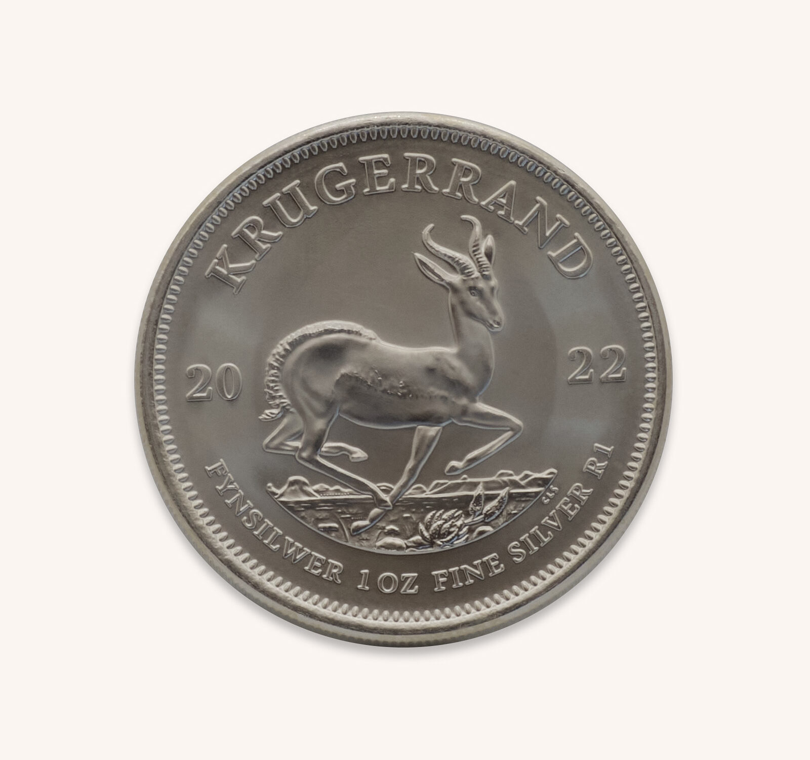 Moneda KRUGERRAND 1oz. Plata