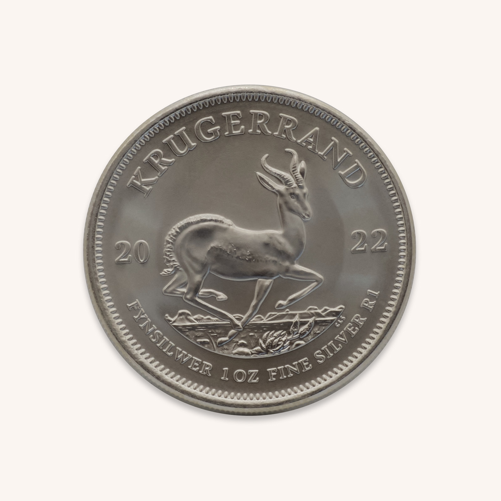 Krugerrand Plata