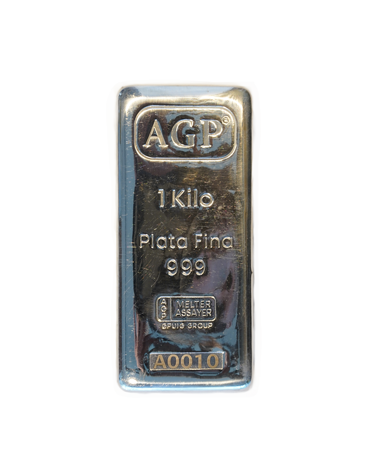 Barra AGP® 1000g.  Kilo Plata