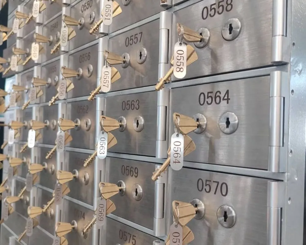 Custodia de metales preciosos y cajas de seguridad privadas GPUIG